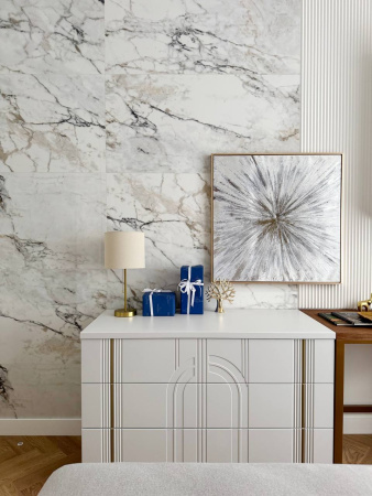 Кварцевый паркет Quartz Parquet Штучный паркет Дуб Карельский 44-419 5/0,6 мм 